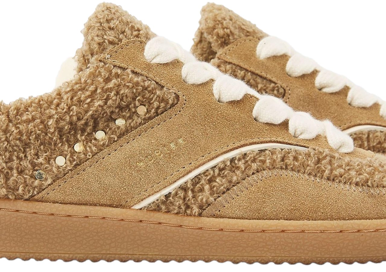 Nubikk Dames Ray Owen Studs Sneaker Beige Beige