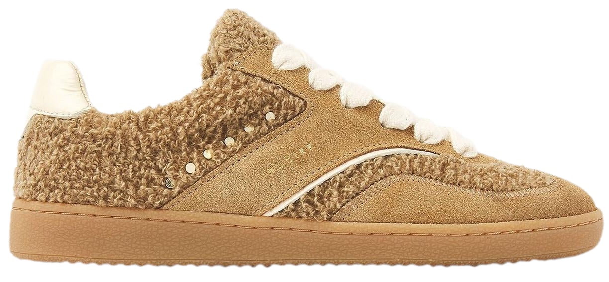 Nubikk Dames Ray Owen Studs Sneaker Beige Beige