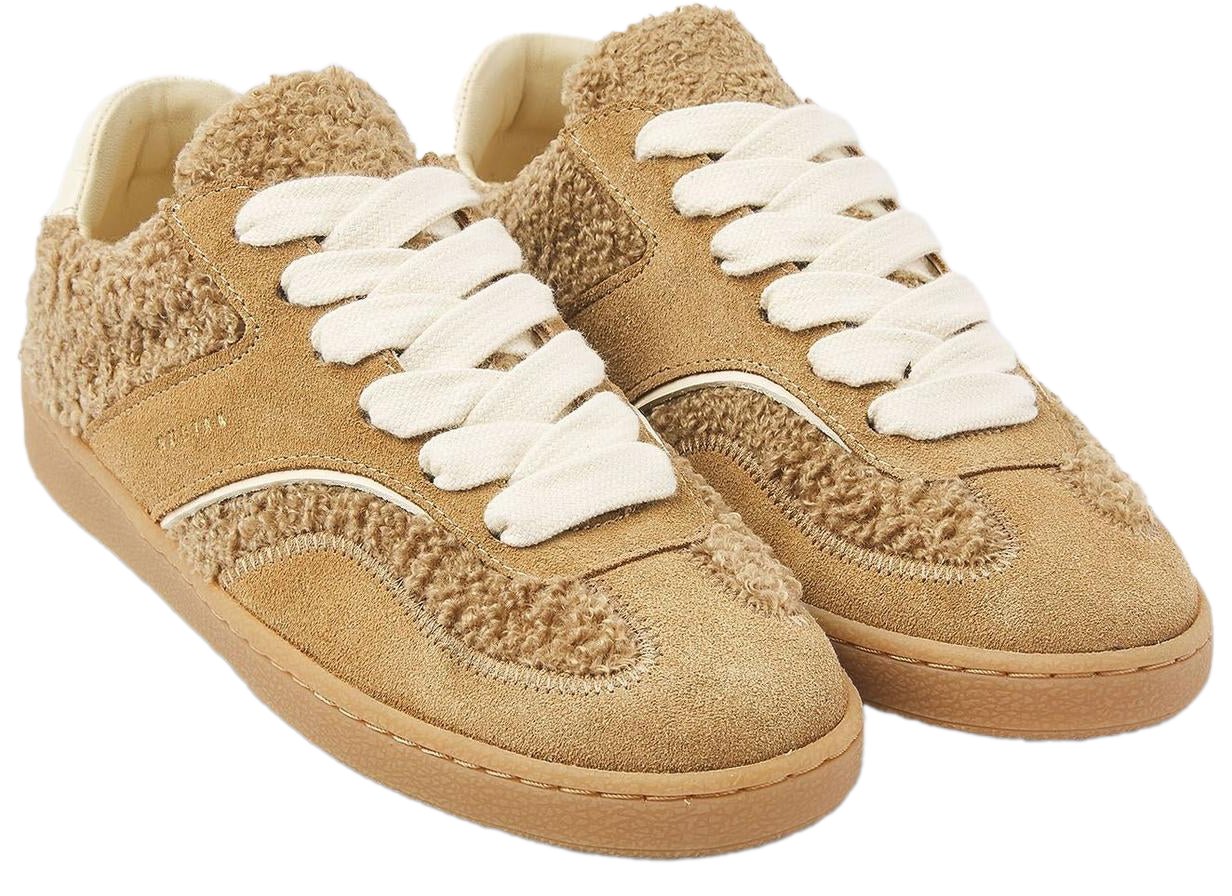 Nubikk Dames Ray Owen Studs Sneaker Beige Beige