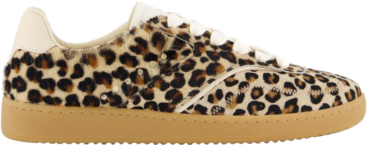 Nubikk Dames Ray Owen Studs Sneaker Beige Beige