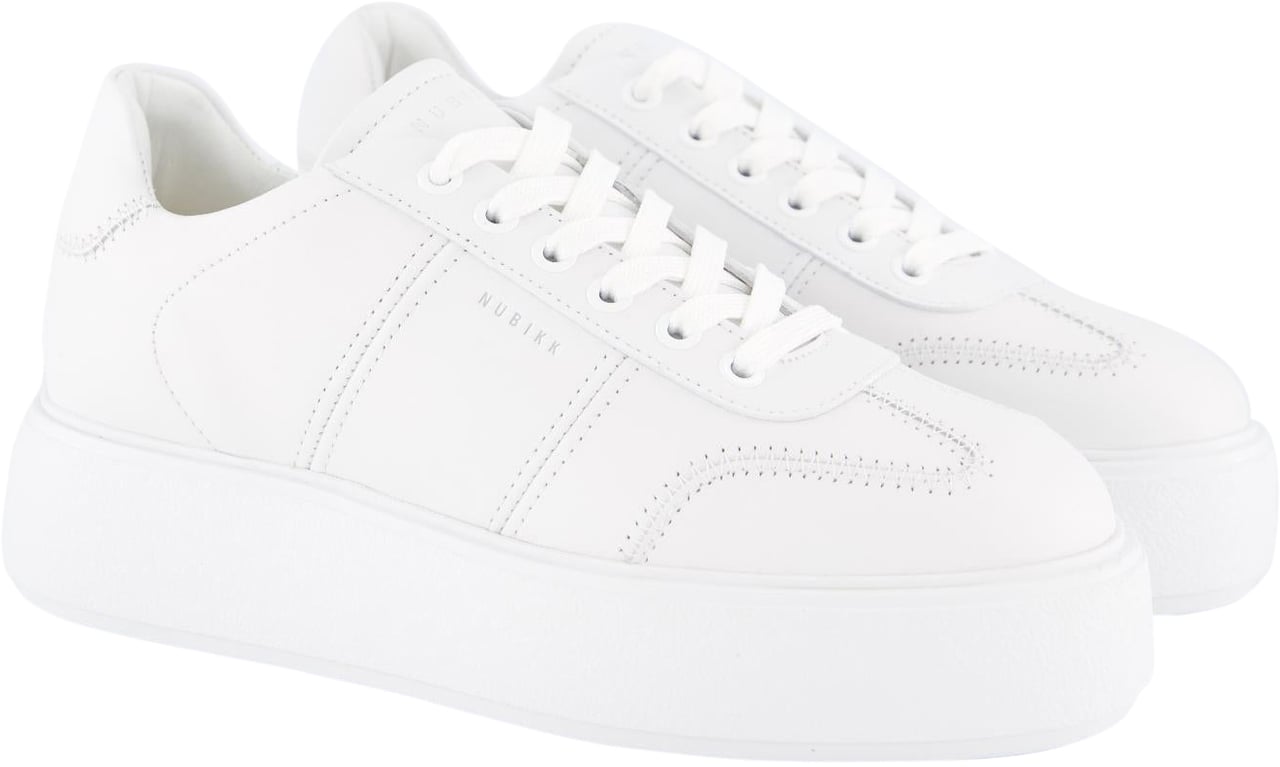 Nubikk Dames Elise Wing II Sneaker Wit Wit