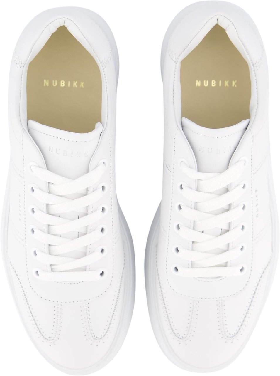 Nubikk Dames Elise Wing II Sneaker Wit Wit