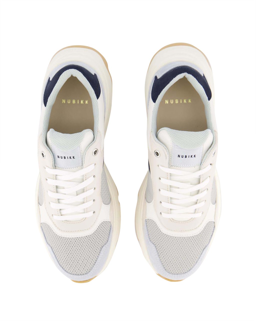 Nubikk Dames Ross Jaden Sneaker Blauw/Wit Blauw