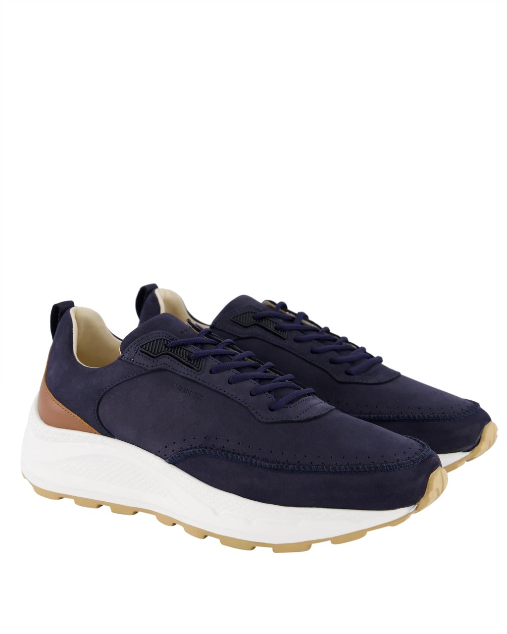 Nubikk Heren Oberon Reese Sneaker Blauw Divers