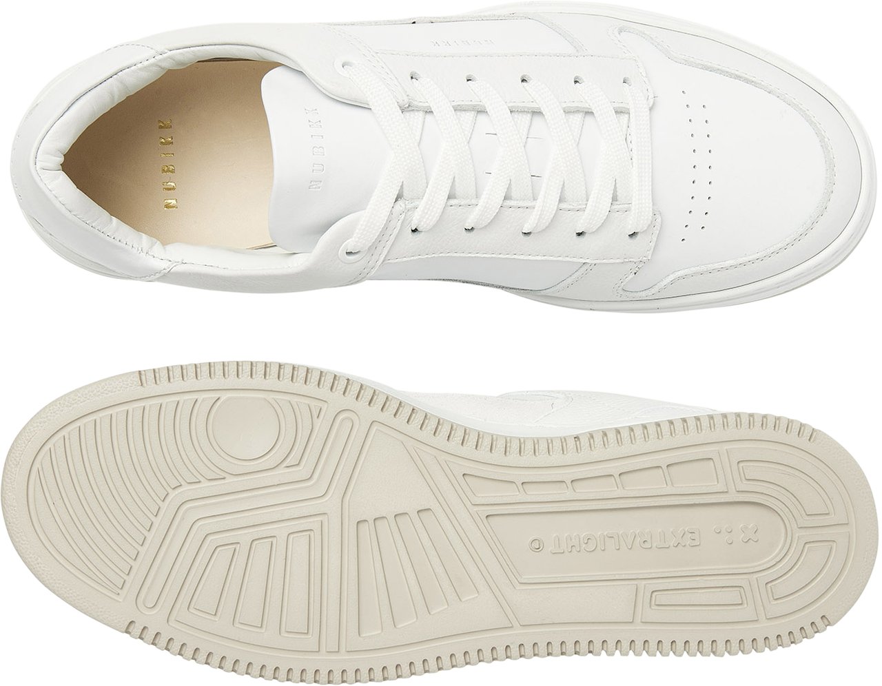 Nubikk Basket Court | Witte Sneakers voor Heren Divers