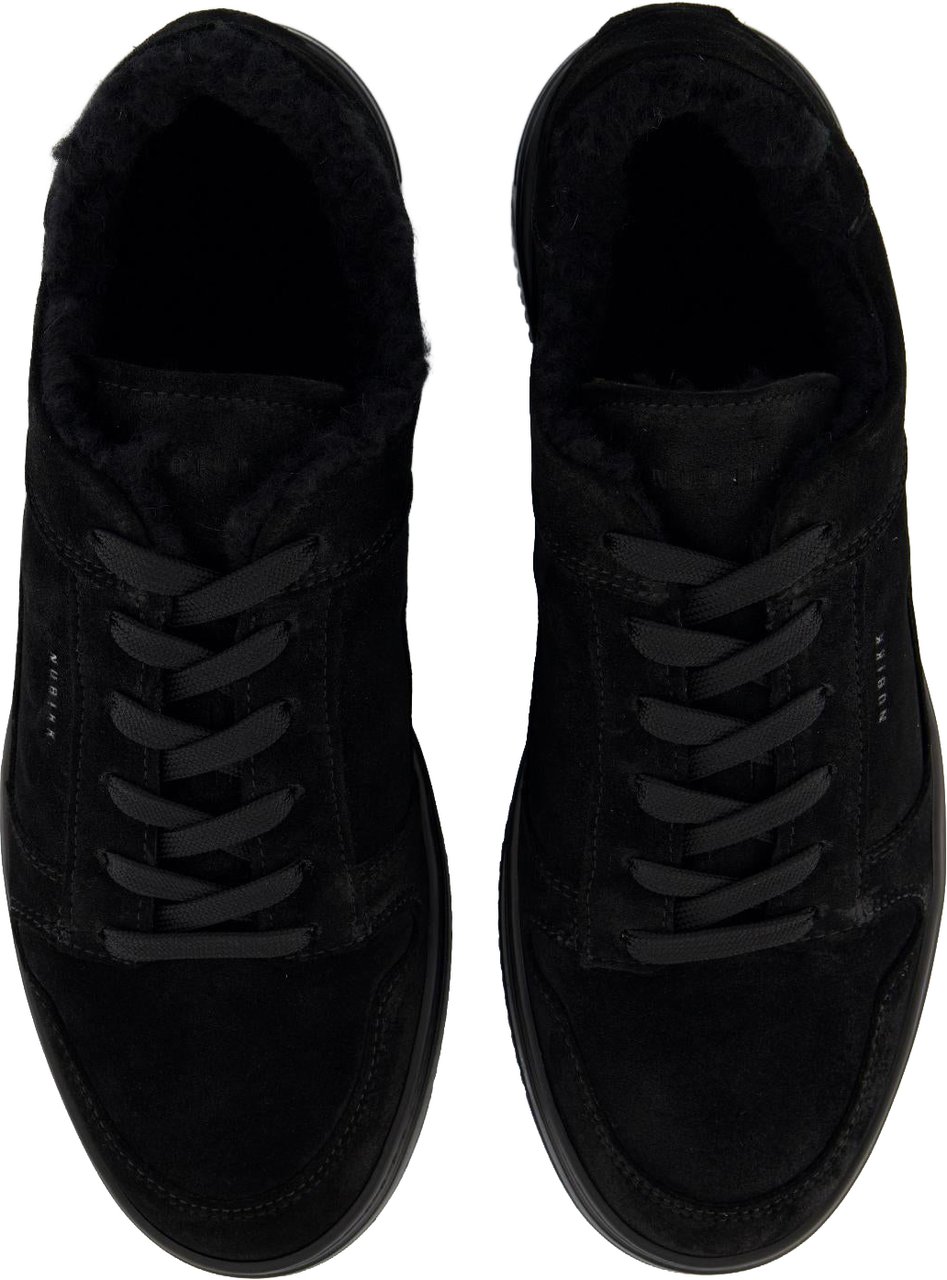 Nubikk Heren Basket Court Fur (M) sneakers Zwart