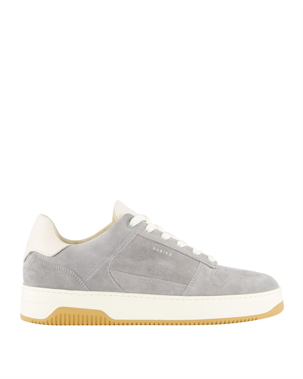 Nubikk Heren Basket Court Sneaker Grijs Grijs