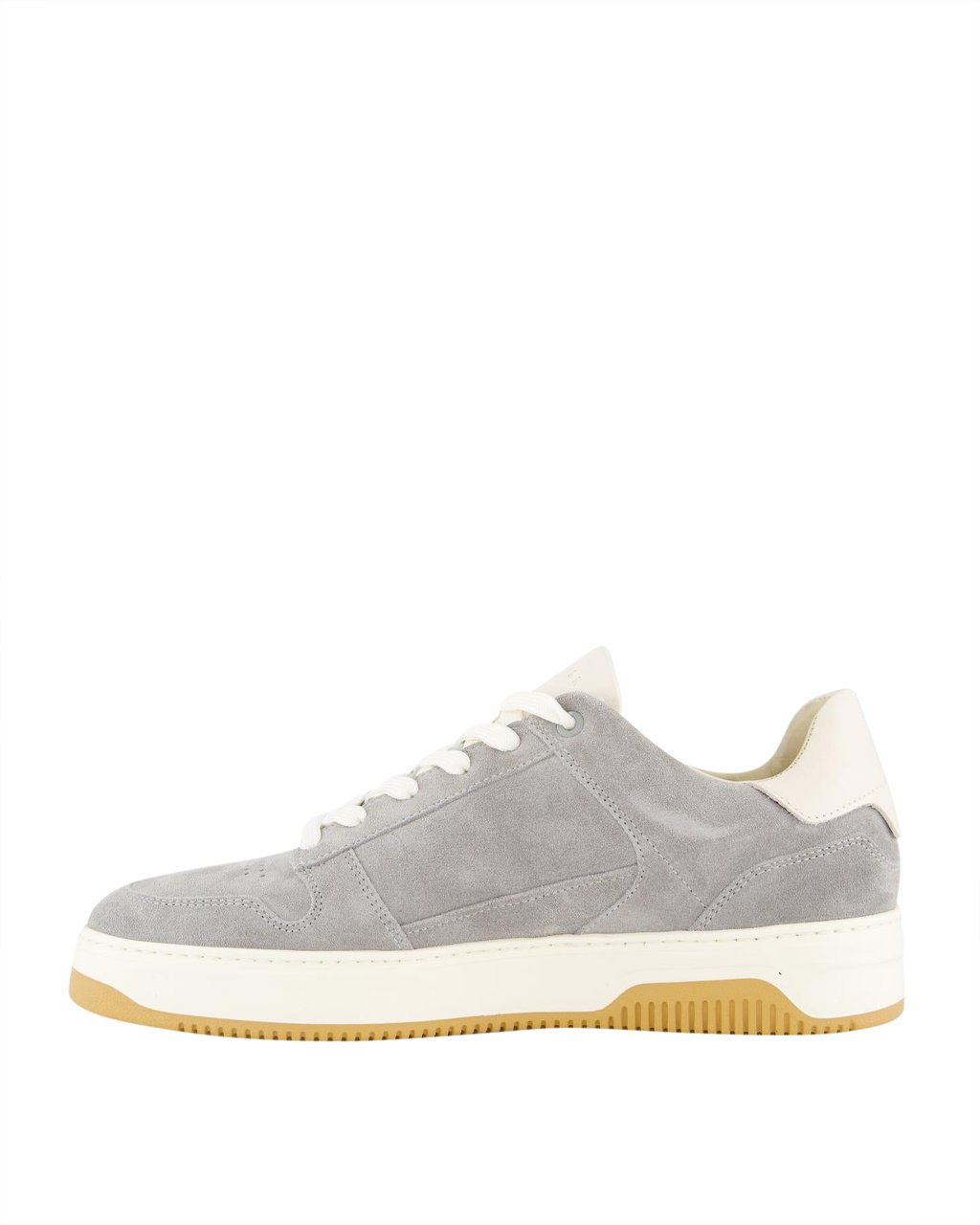 Nubikk Heren Basket Court Sneaker Grijs Grijs