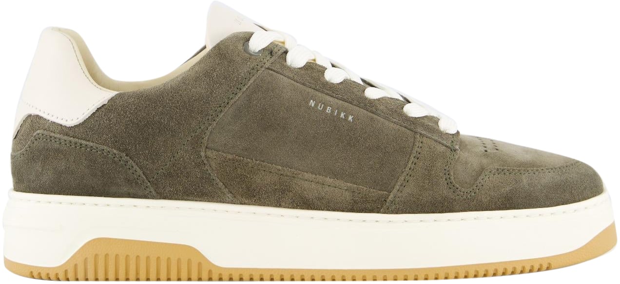 Nubikk Heren Basket Court Sneaker Groen Groen