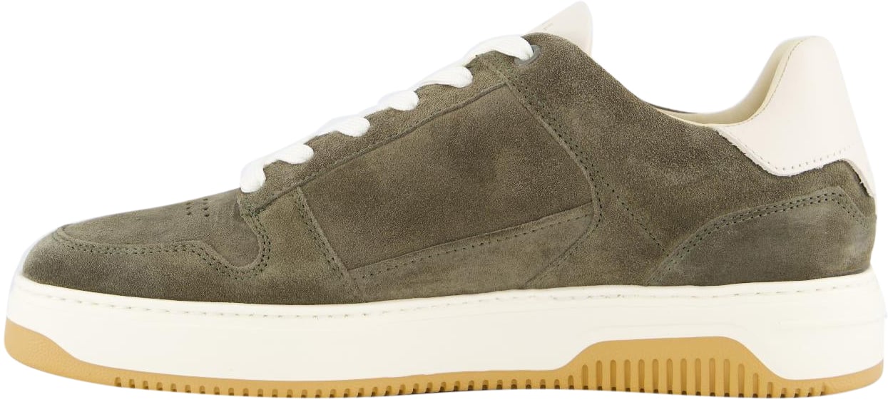 Nubikk Heren Basket Court Sneaker Groen Groen