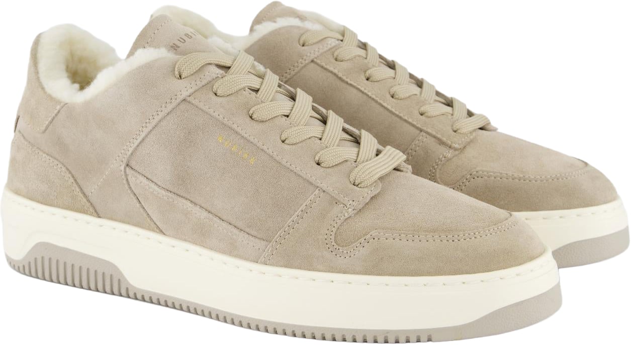Nubikk Dames Basket Teddy (L) sneakers Beige