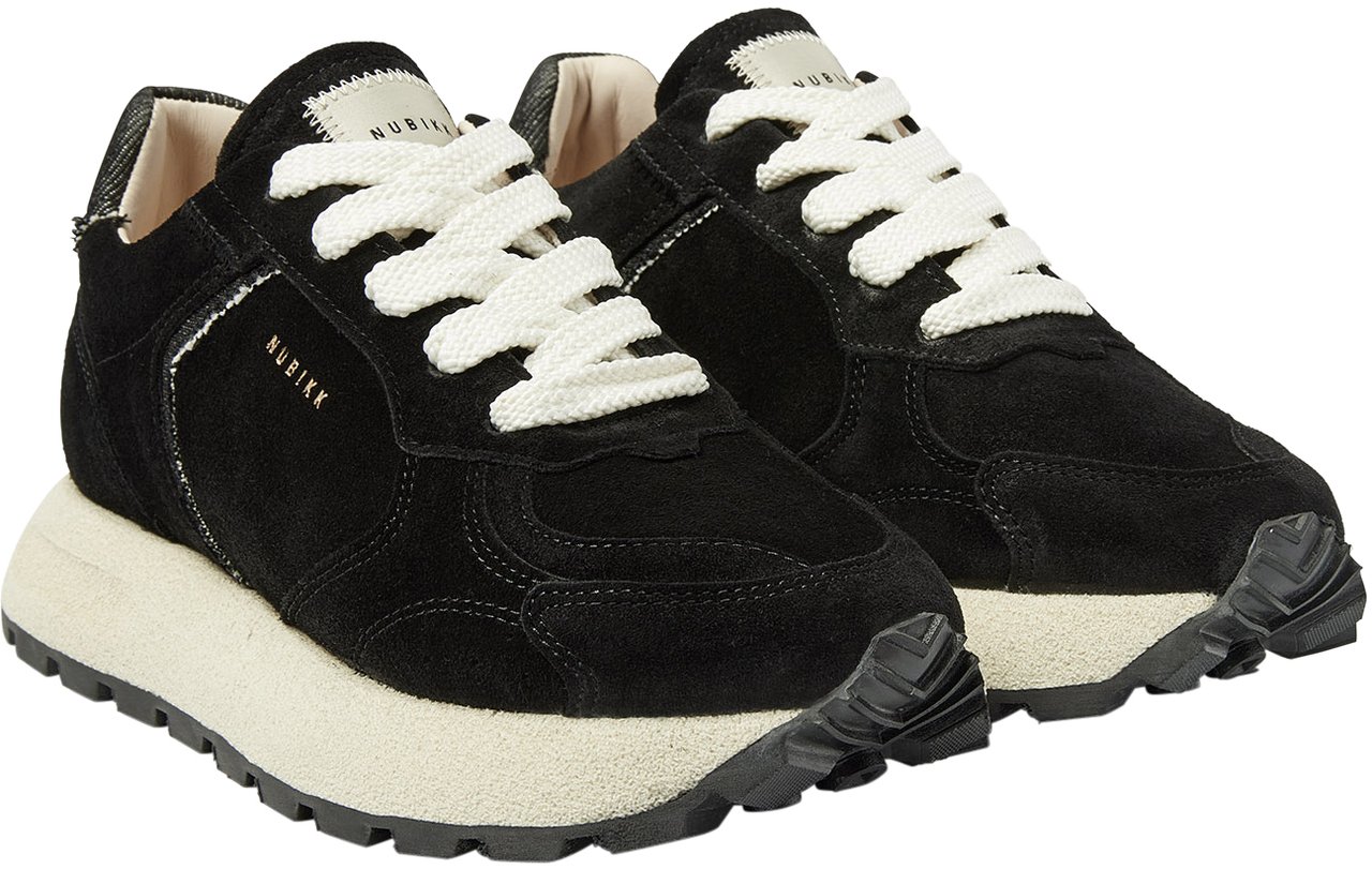 Nubikk Rose Nomad Fur | Zwarte Sneakers voor Dames Divers