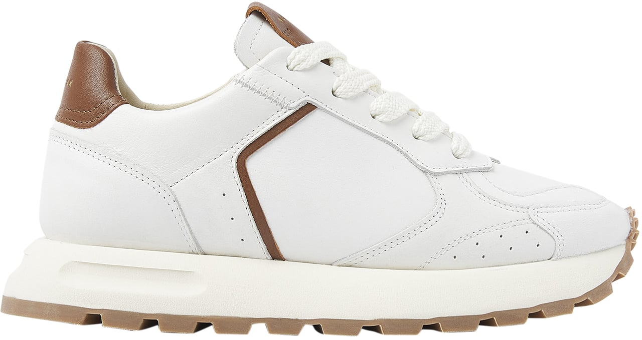 Nubikk Rose Nomad | Off White Sneaker voor Dames Bruin