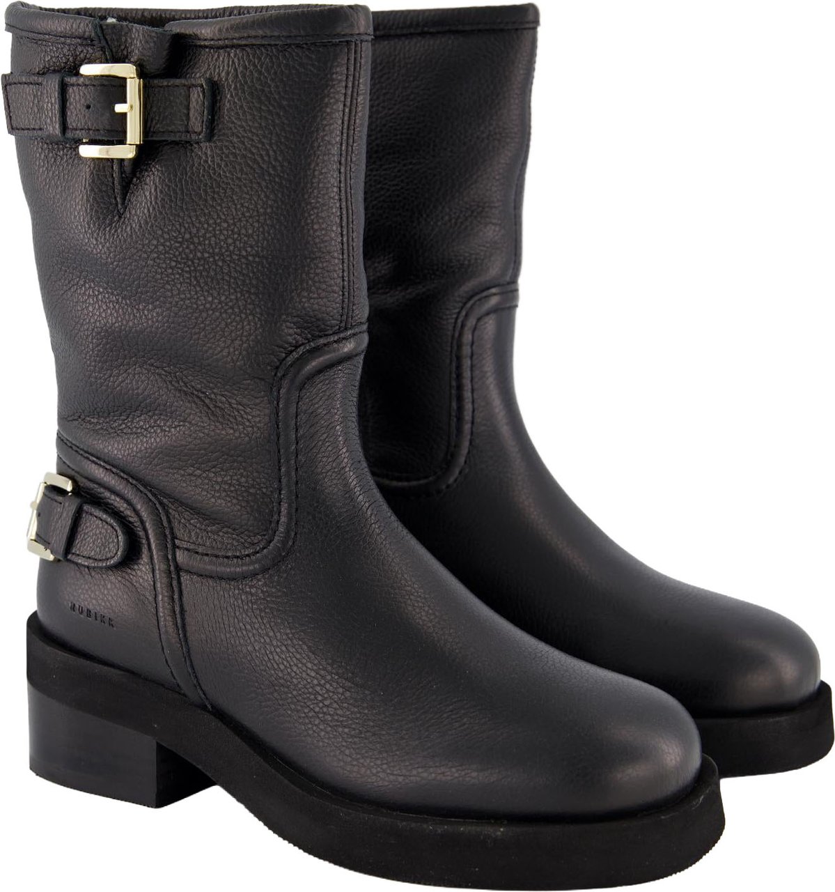 Nubikk Dames Eve Leva Fur Boot Zwart Zwart