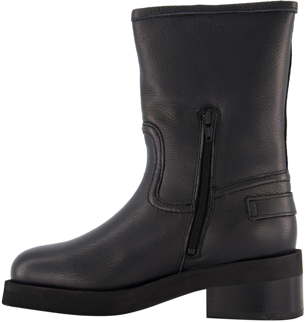 Nubikk Dames Eve Leva Fur Boot Zwart Zwart