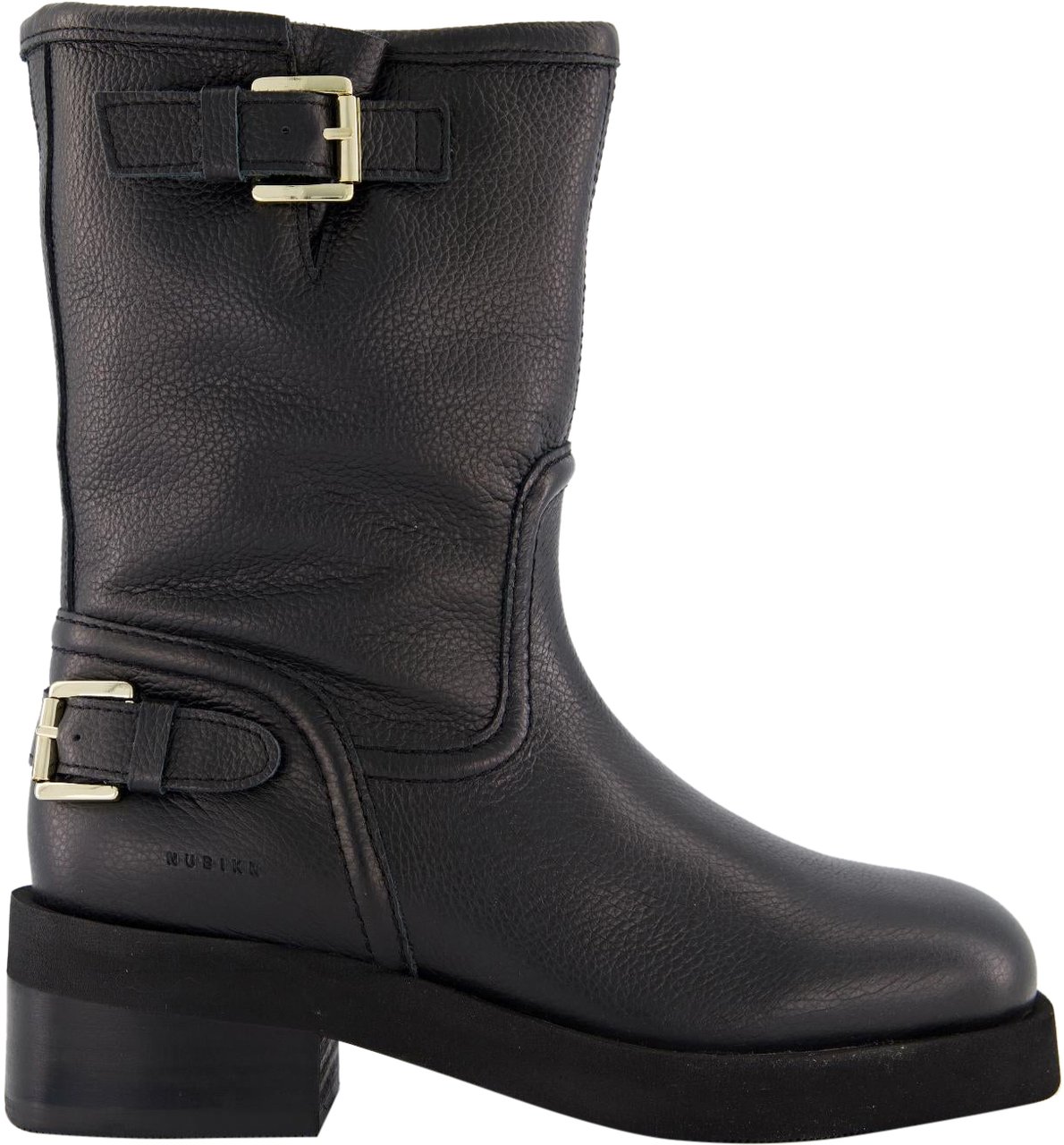 Nubikk Dames Eve Leva Fur Boot Zwart Zwart