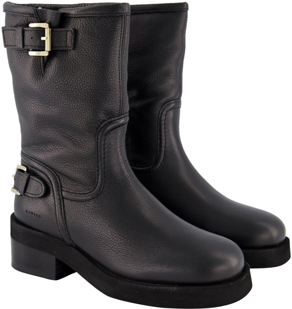 Nubikk Dames Eve Leva Fur Boot Zwart Zwart