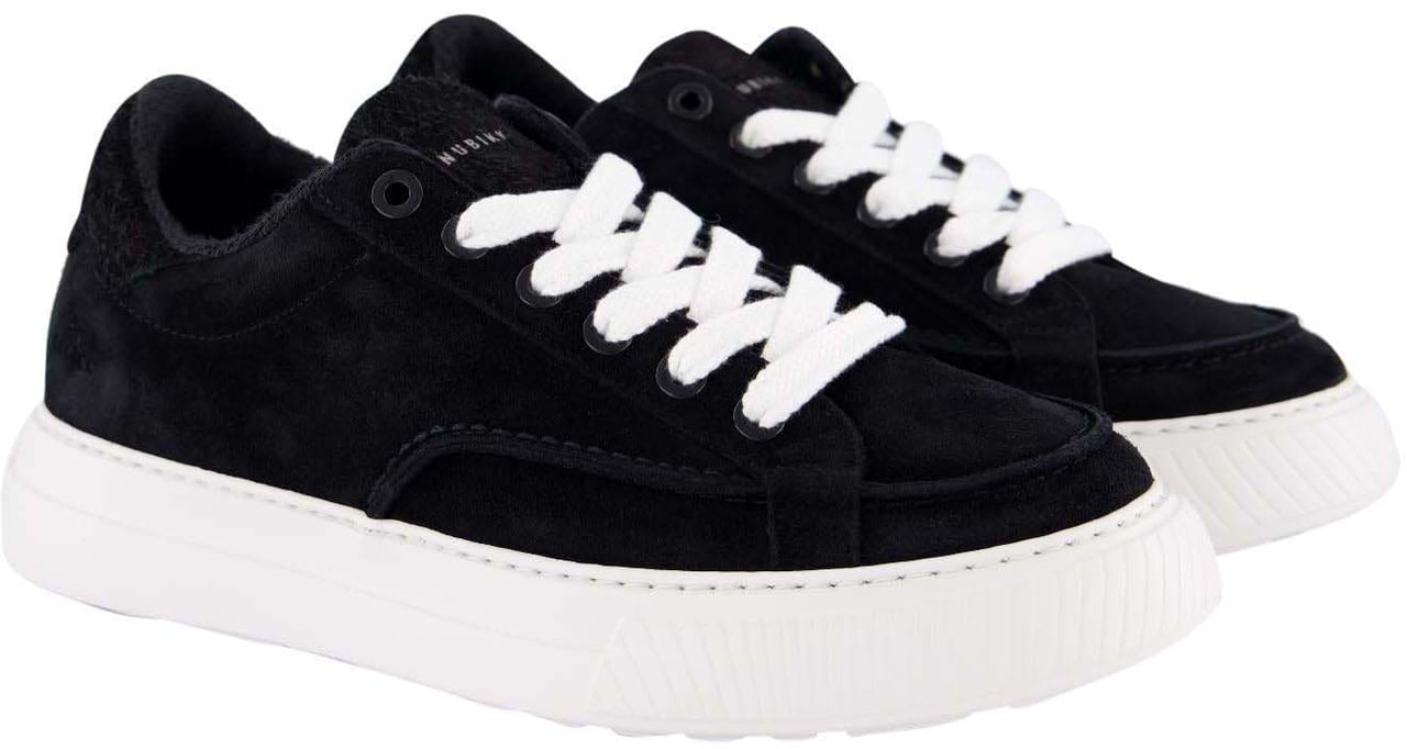 Nubikk Heren Caldera Tora Sneaker Zwart Zwart