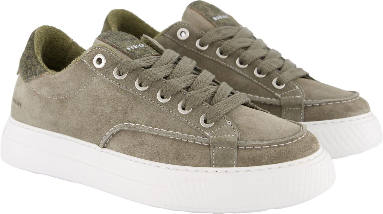 Nubikk Heren Caldera Tora Sneaker Groen Groen
