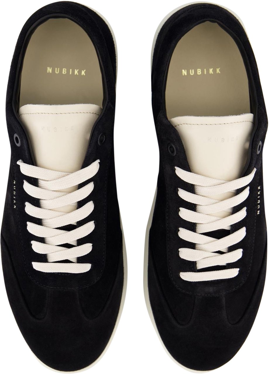 Nubikk Heren Joro Liber Sneaker Zwart Zwart