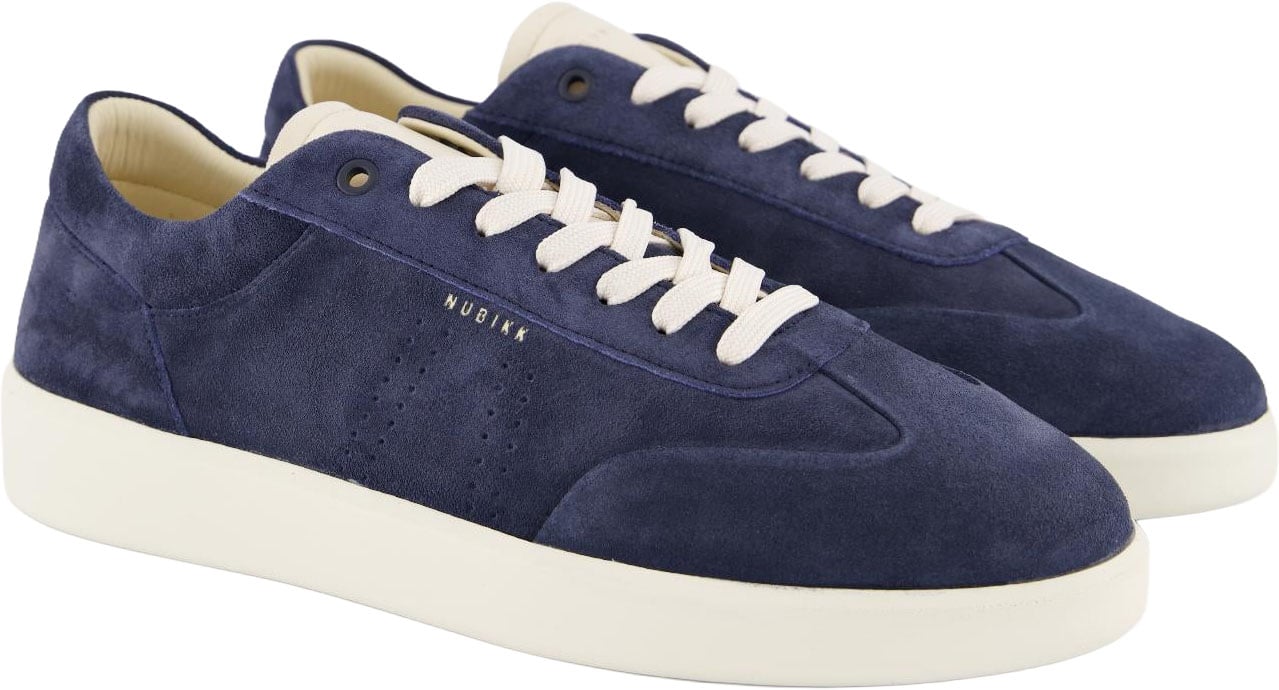 Nubikk Heren Joro Liber Sneaker Blauw Blauw