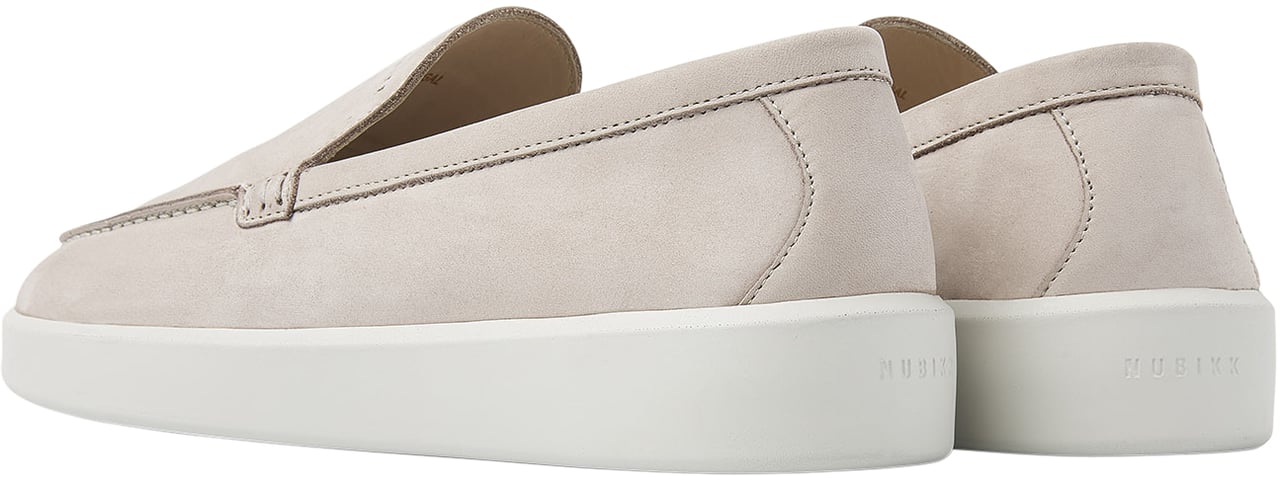 Nubikk Joro Mio | Taupe Nubuck Loafers voor Heren Divers