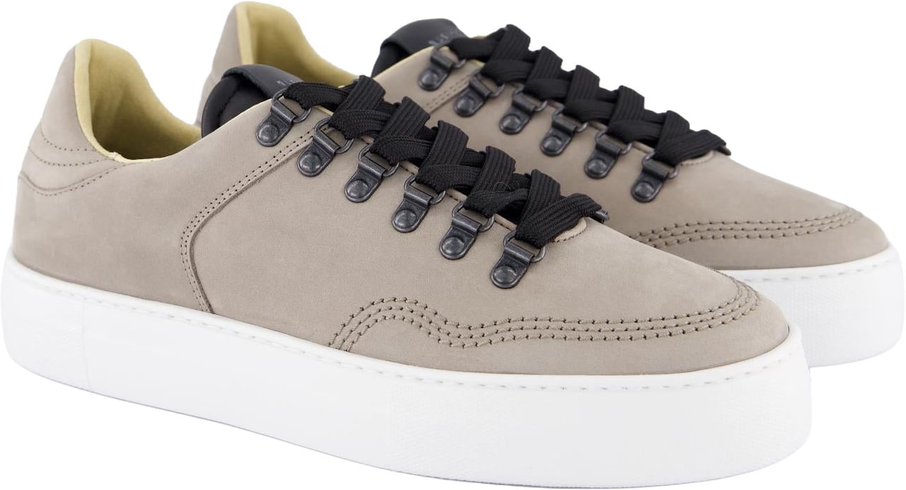 Nubikk Heren Jagger Roman Sneaker Grijs Grijs