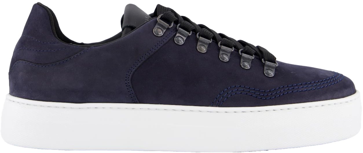 Nubikk Heren Jagger Roman Sneaker Blauw Blauw