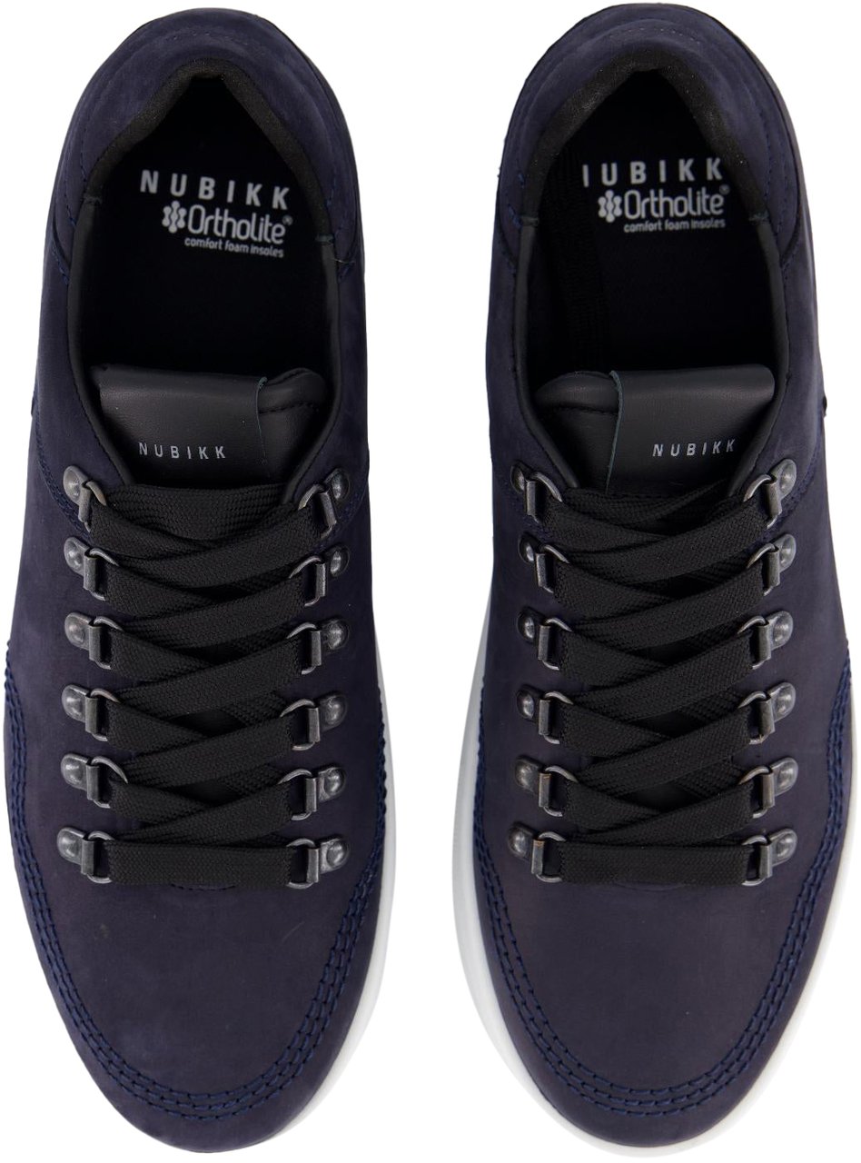 Nubikk Heren Jagger Roman Sneaker Blauw Blauw