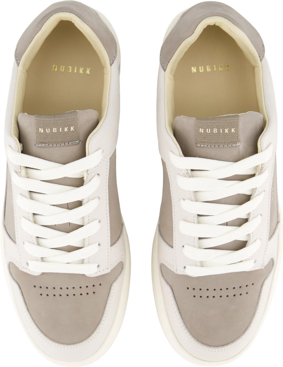 Nubikk Heren Basket Rae Sneaker Grijs Divers