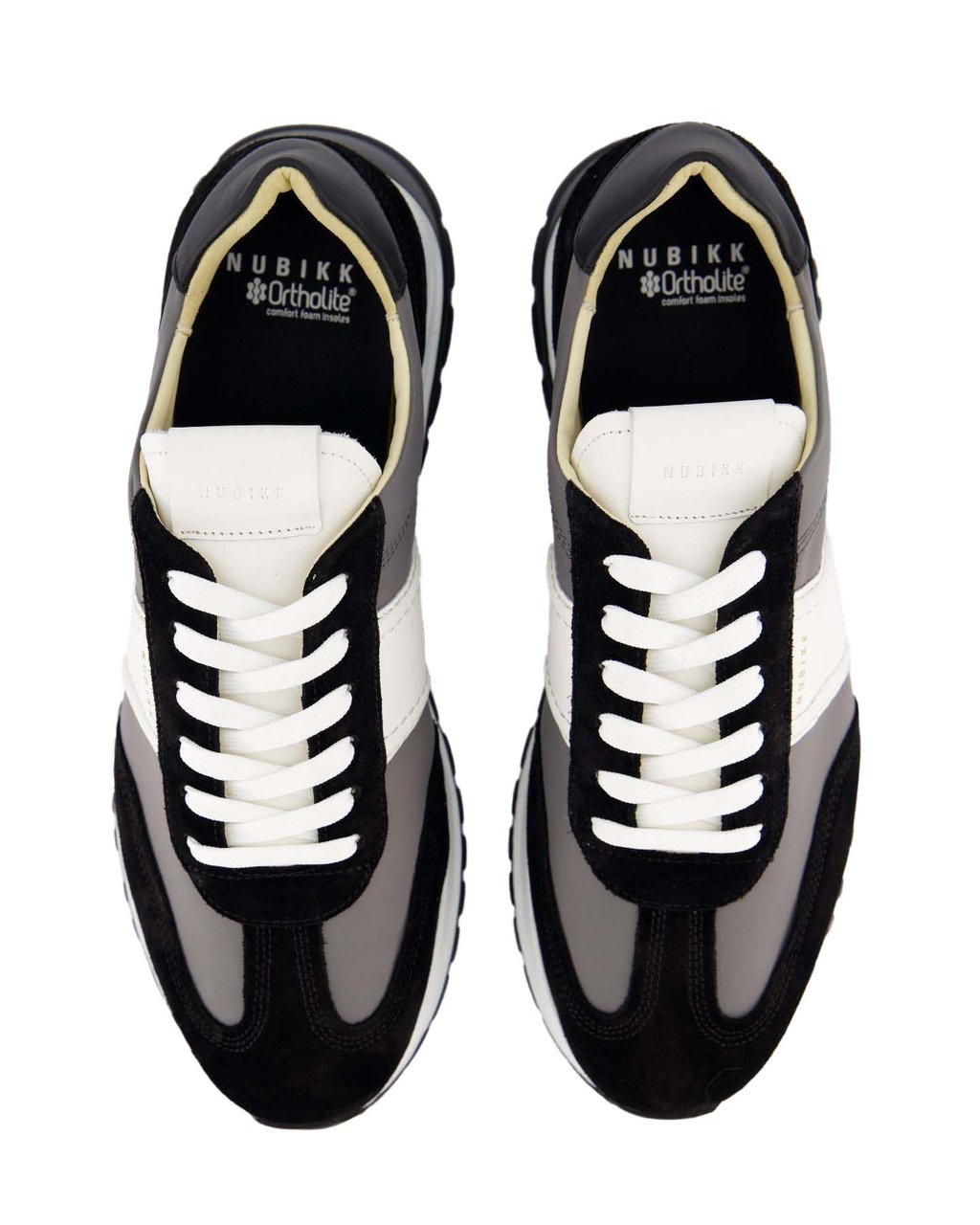 Nubikk Heren Glen Hendrix Sneaker Zwart Zwart