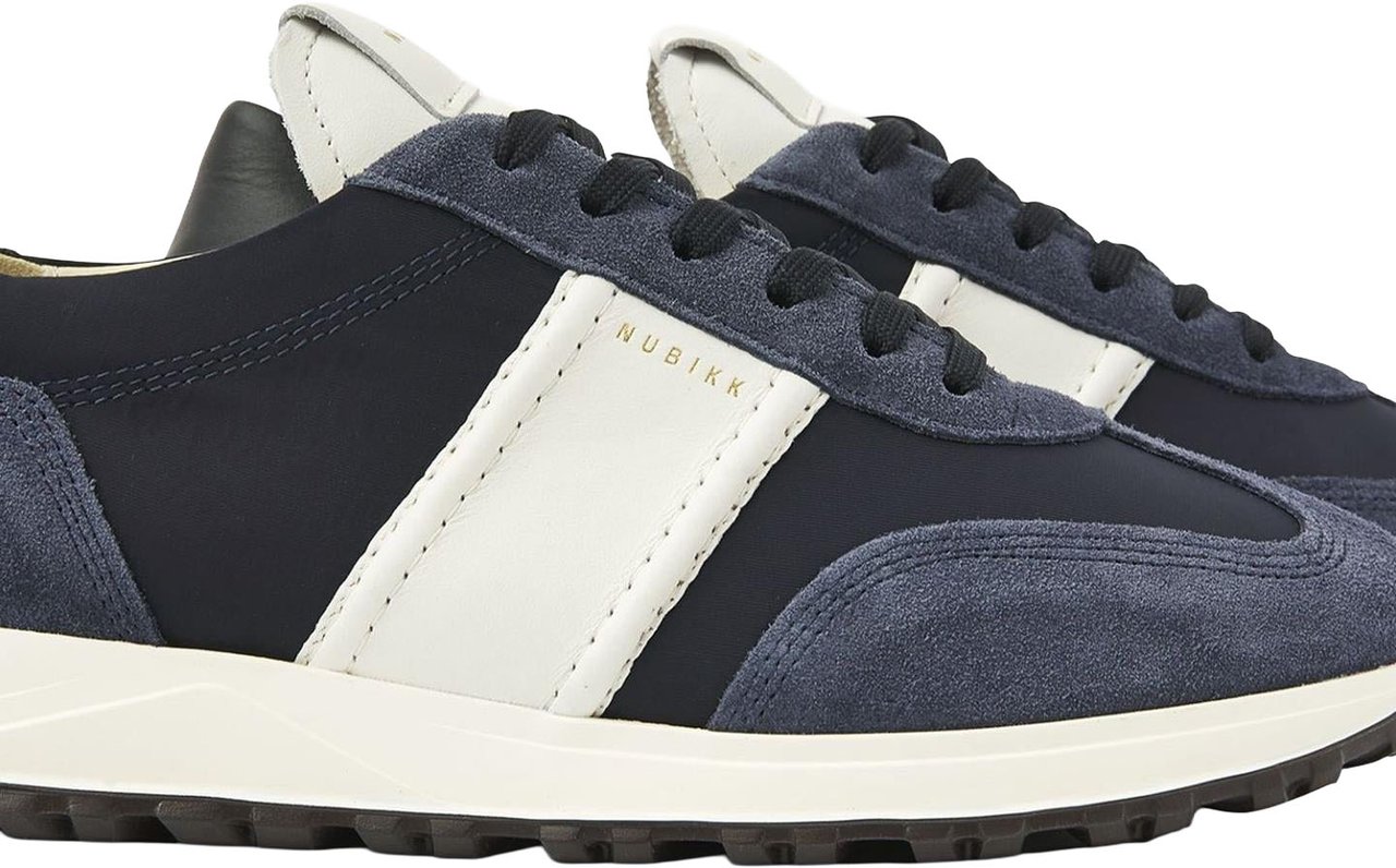 Nubikk Heren Glen Hendrix Sneaker Blauw Blauw