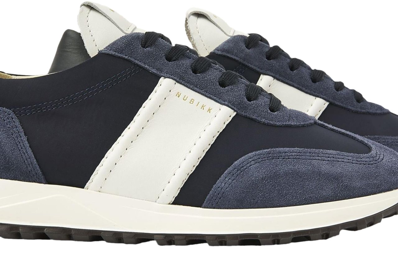 Nubikk Heren Glen Hendrix Sneaker Blauw Blauw