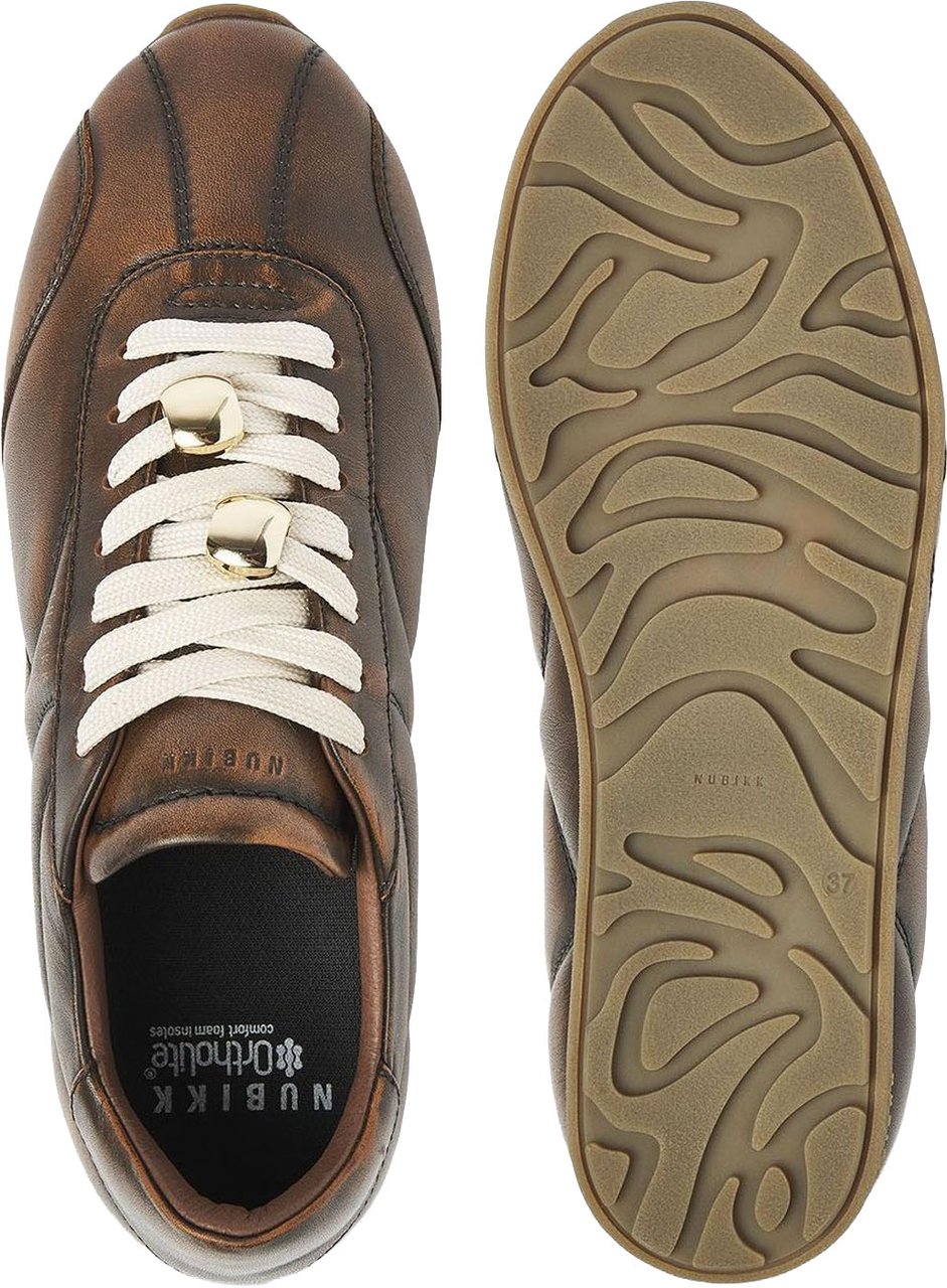 Nubikk Dames Riley Rush (L) sneakers Bruin