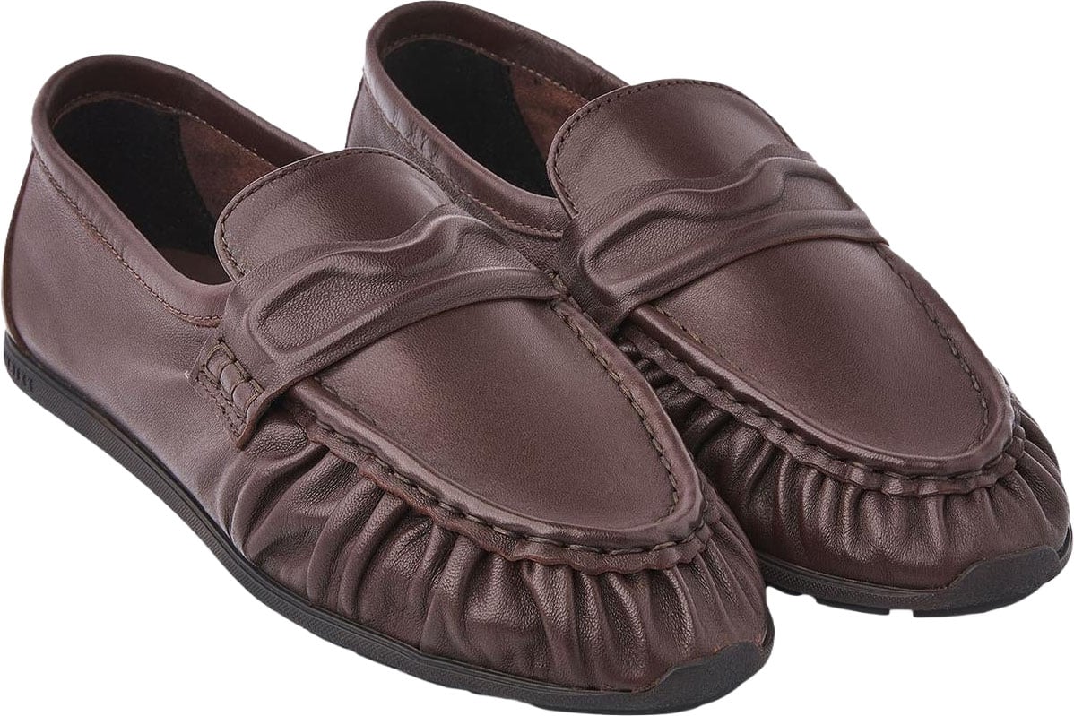 Nubikk Dames Riley Mio (L) loafers Bruin