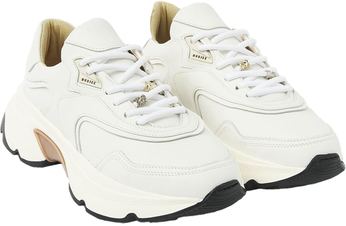 Nubikk Dames Ross Zay Sneaker Wit Wit