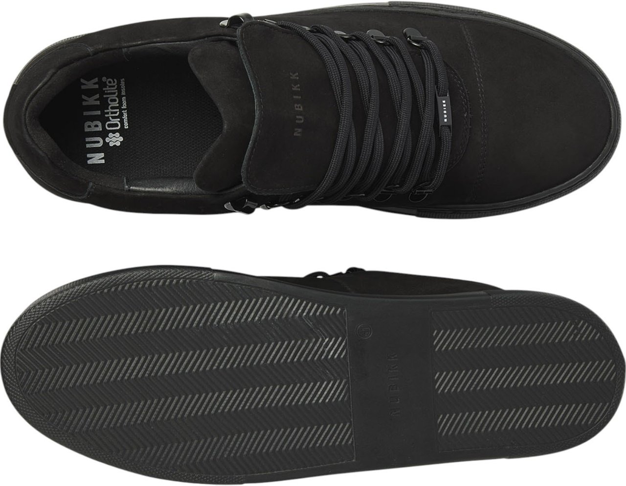 Nubikk Heren Sneakers Zwart