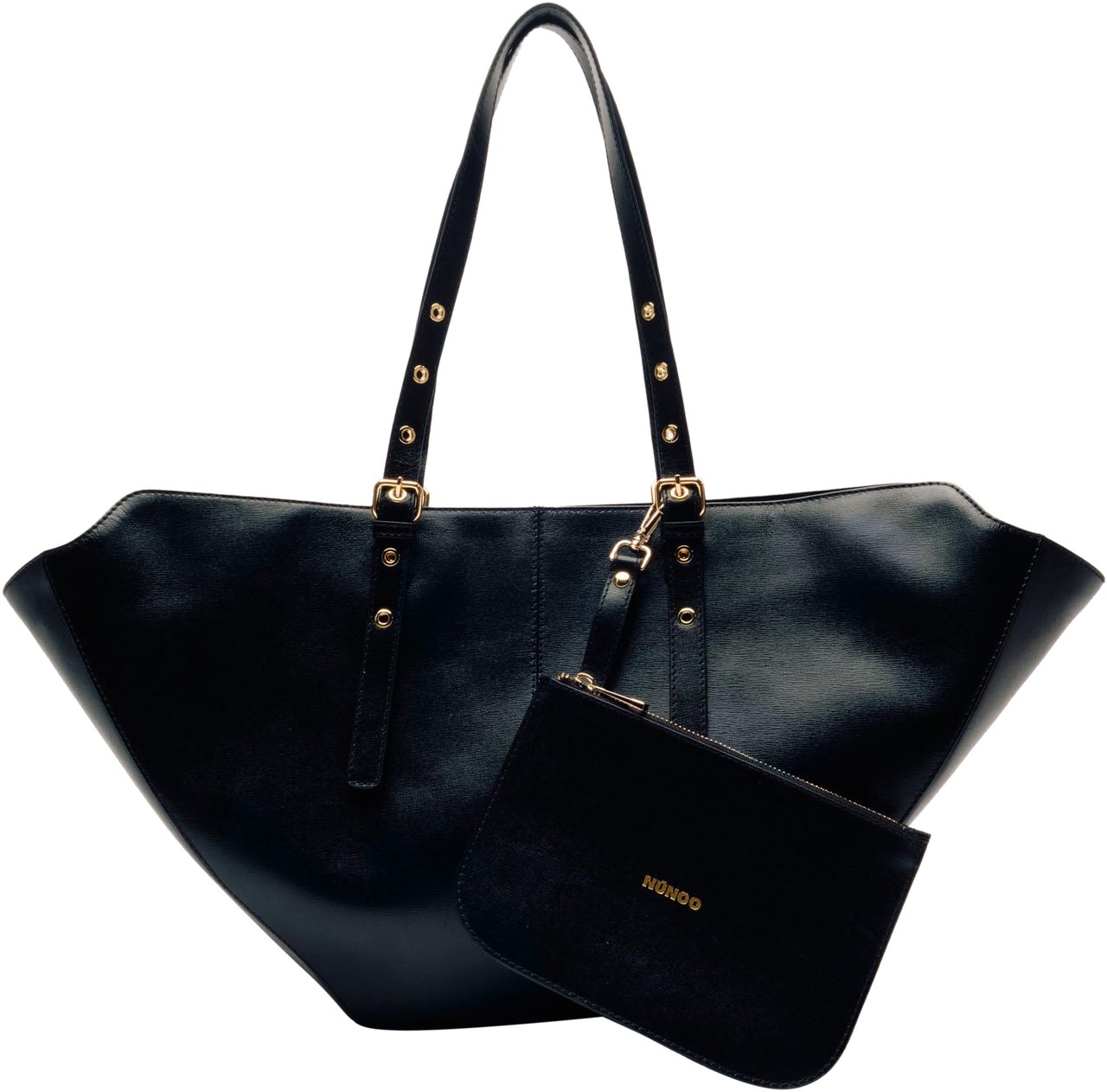 Nunoo Nora Florence Maxi Tas Zwart