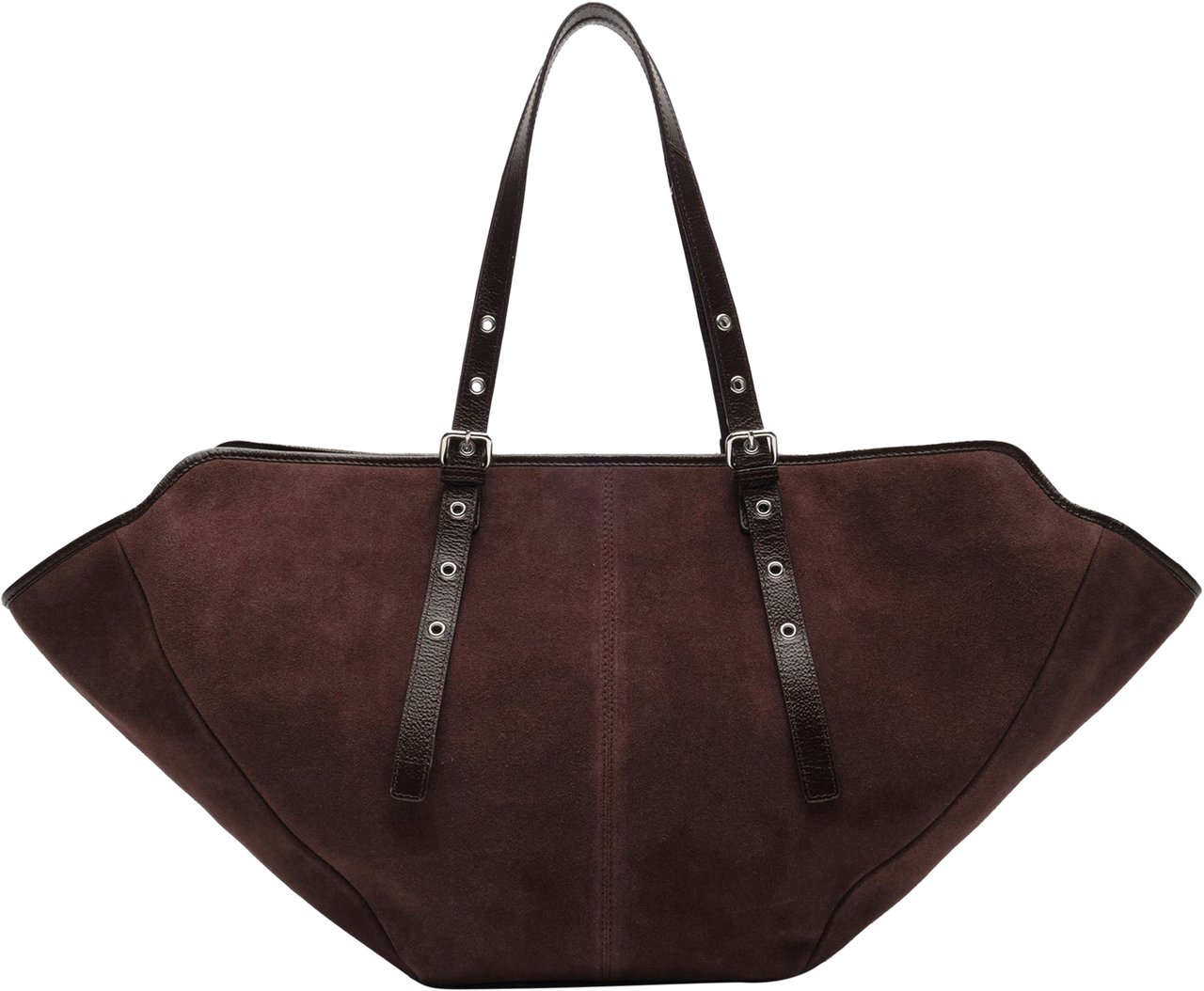 Nunoo Nora Suede Tas Wit