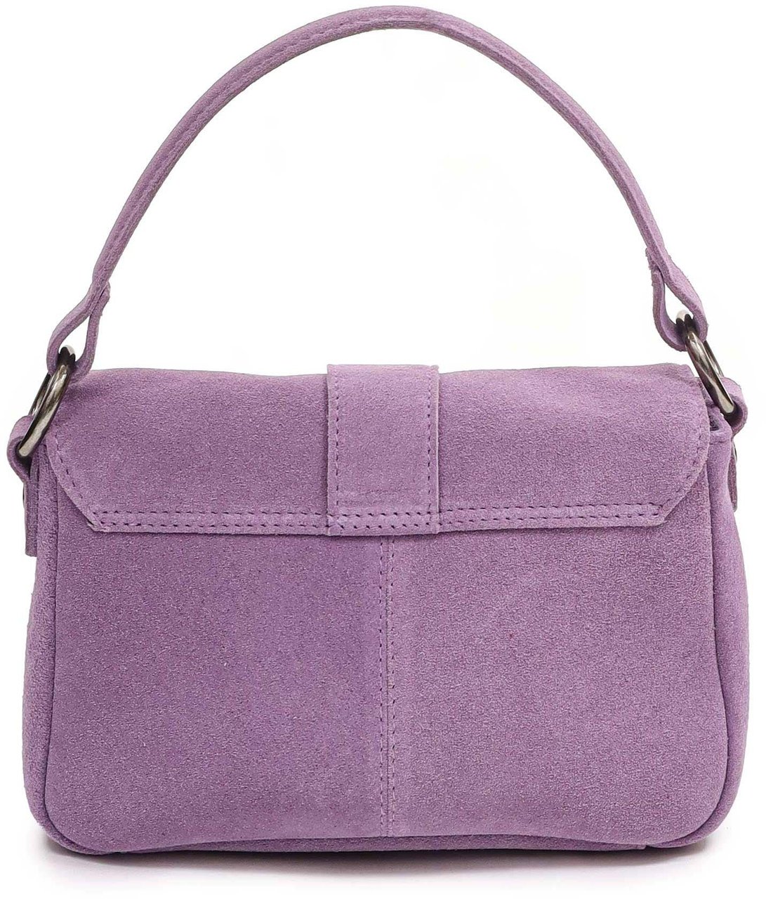 Nunoo Small Honey Buckle Suede Purple Crossbody Paars