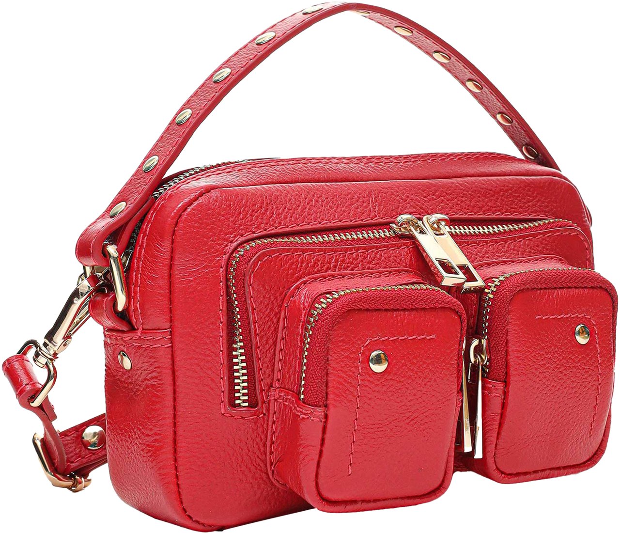 Nunoo Helena Las Vegas Small Tas Rood