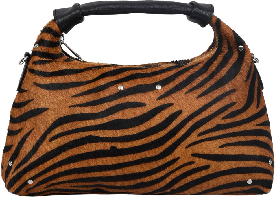 Nunoo Dandy Stripes Deluxe Tas Wit