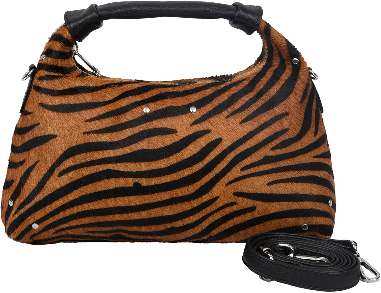 Nunoo Dandy Stripes Deluxe Tas Wit