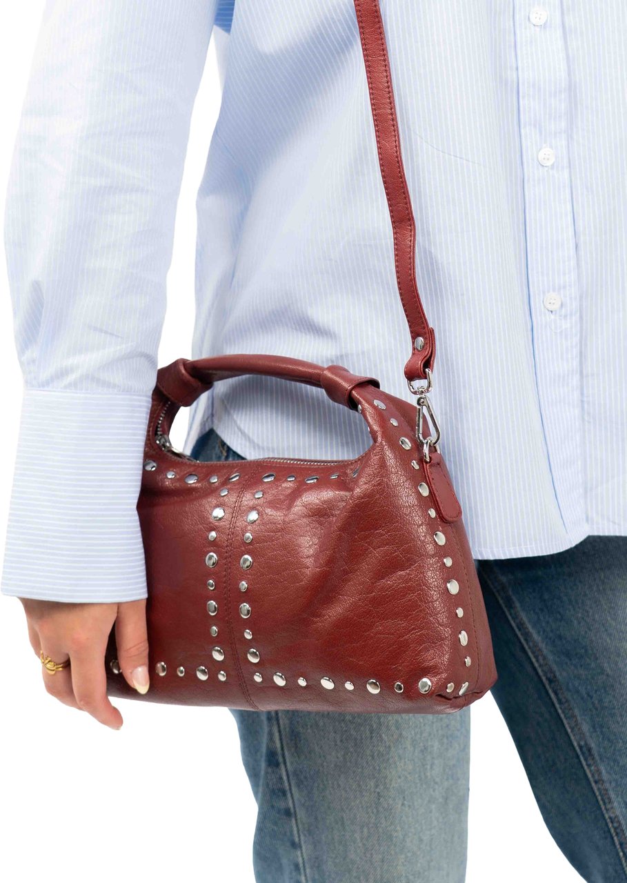 Nunoo Dandy Studs Mountain Maroon Rood