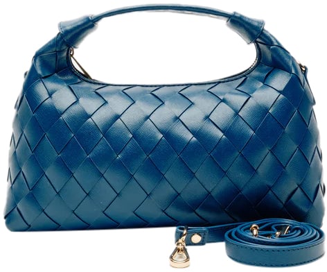 Nunoo Dandy Braided Florence Tas Blauw