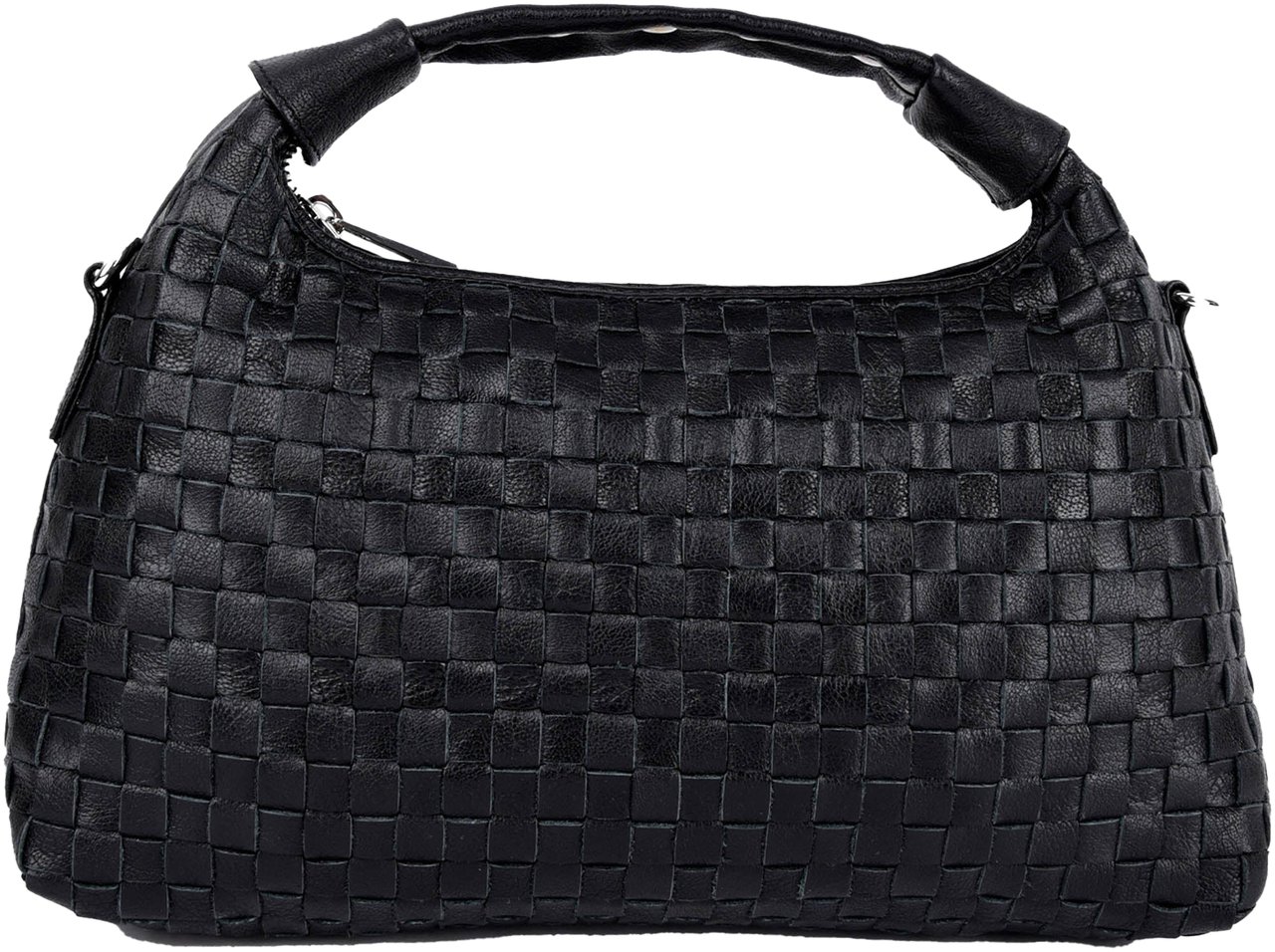 Nunoo Dandy Braided Mountain Medium Tas Zwart