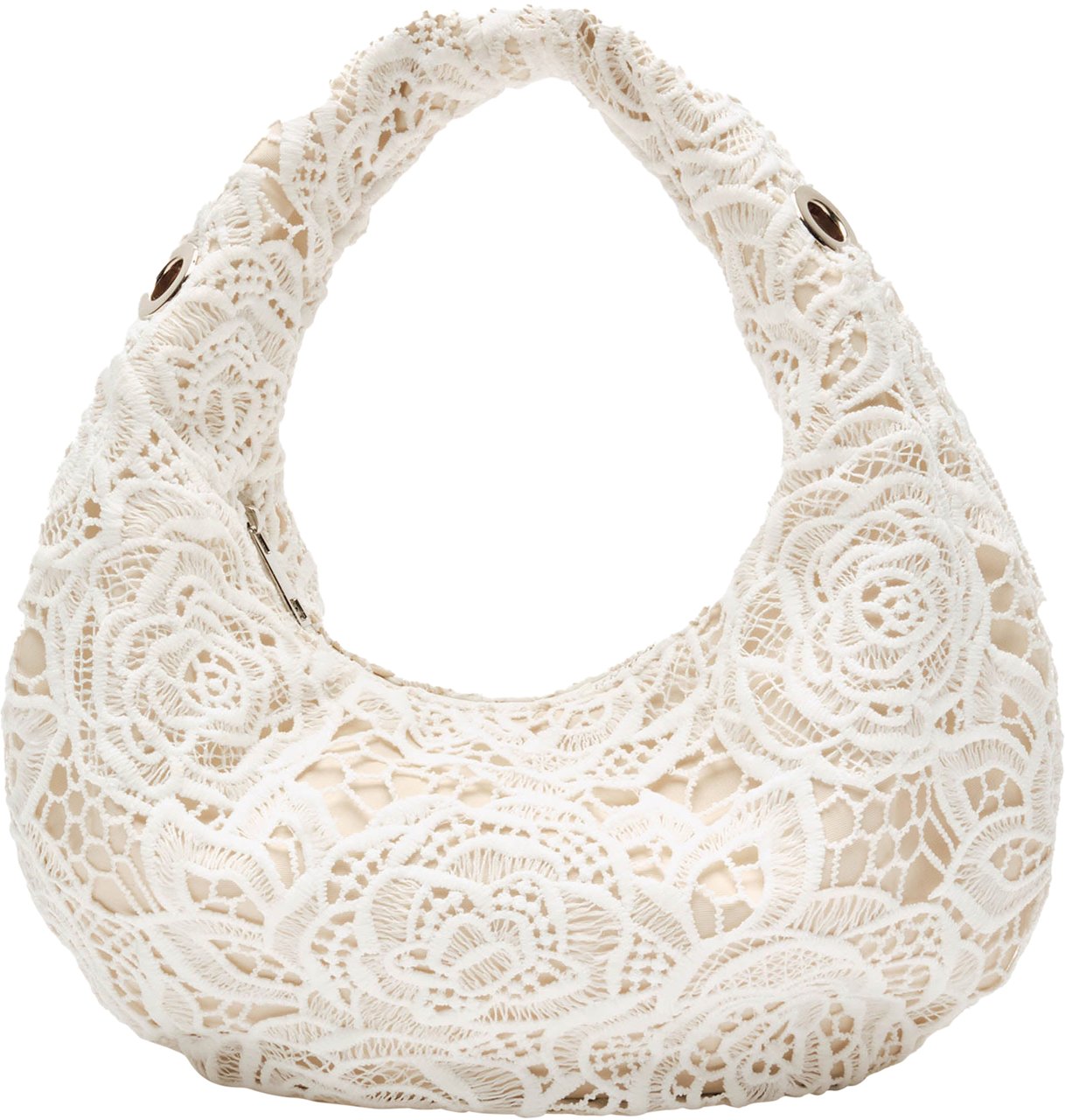 Nunoo Mini Gabi Lace Tas Grijs