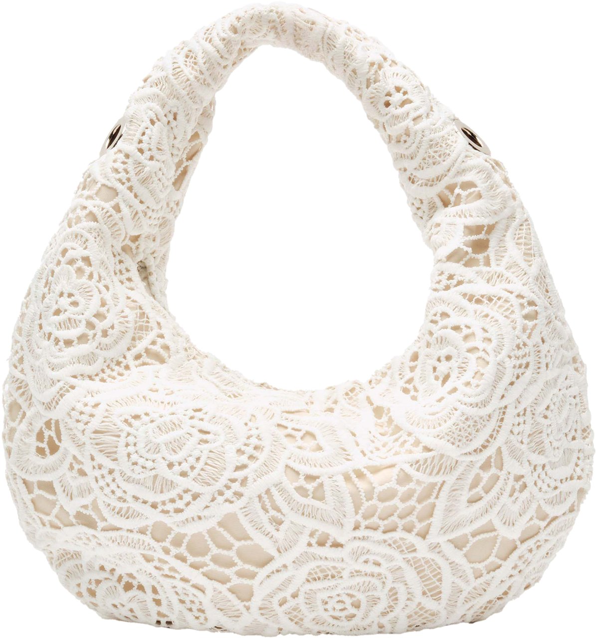 Nunoo Mini Gabi Lace Tas Grijs