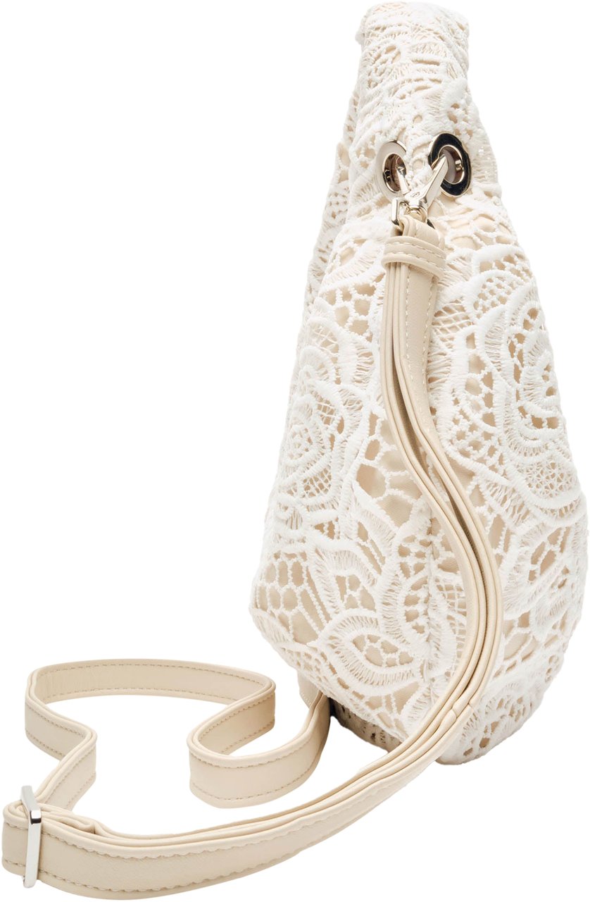 Nunoo Mini Gabi Lace Tas Grijs