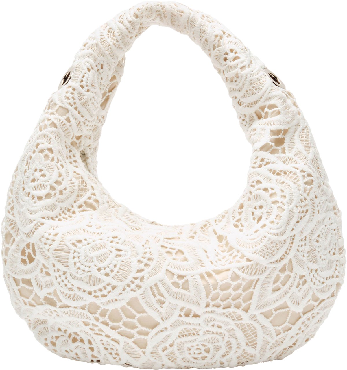 Nunoo Mini Gabi Lace Tas Grijs